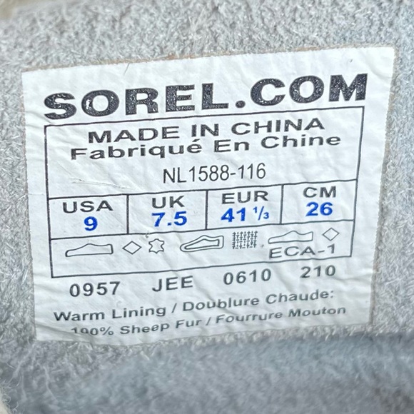 Sorel Joan of Arctic Reserve 'Champagne' Winter Boot - Women’s 9 - Picture 9 of 9